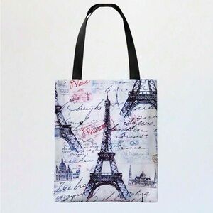 Paris Eiffel Tower Tote Bag NEW 🏷️